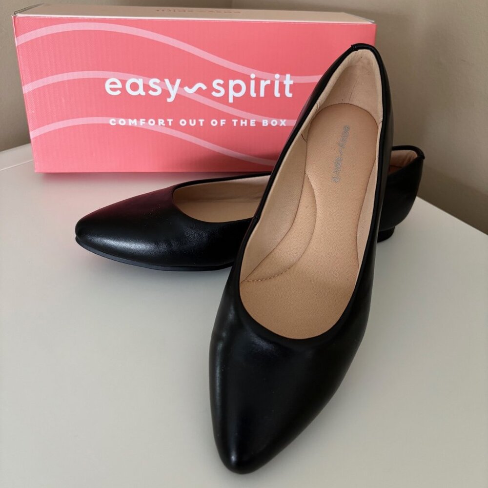NEW Easy Spirit Fellia black ballet flat 7M